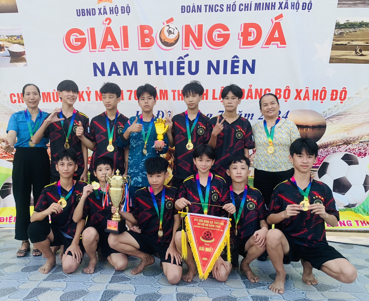 Bế mạc giải bóng đá Nam thiếu niên - U14 năm 2024